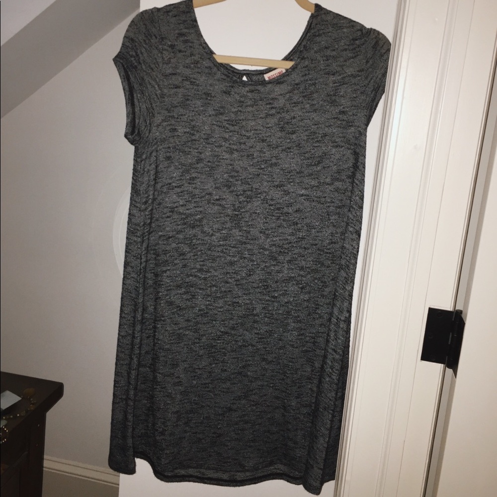 Grey T-shirt Dress